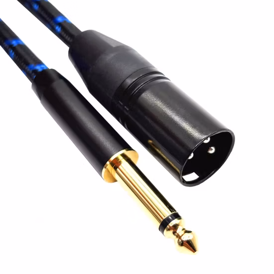 Double Shielded Extension Spiral Cable Roll Outdoor Factory Bulk Low Noise Flexible Microphone Cable Wire