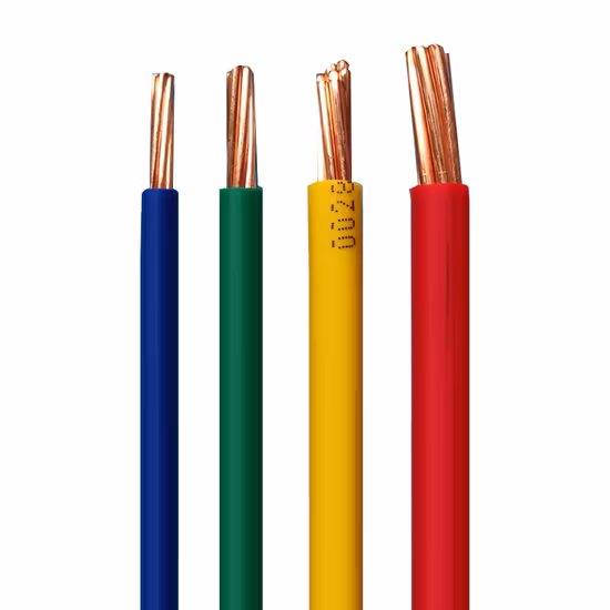 Hot Sale Copper Conductor PVC Sheathed Rvv Electric Cable and Wire with 2/3/4/5 Cores for Power Transmission