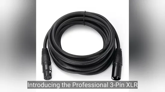 Double Shielded Extension Spiral Cable Roll Outdoor Factory Bulk Low Noise Flexible Microphone Cable Wire